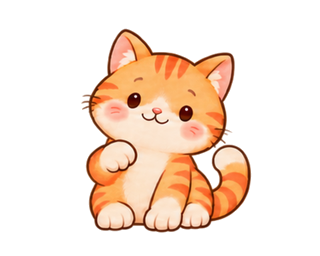 Milo, maskot kucing oranye Miausaku